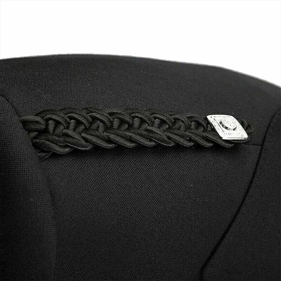 Men’s Traditional Scottish Argyle Jacket Vest Black - Picture 3 of 10